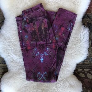 Hudson “Painted” Jeans